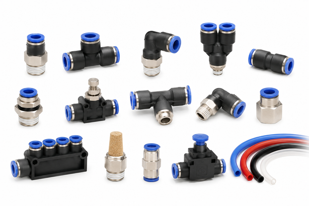 Pneumatic fittings